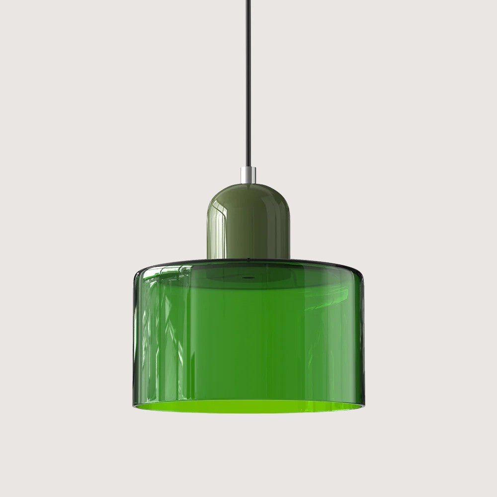Moderne Glas-Pendelleuchte