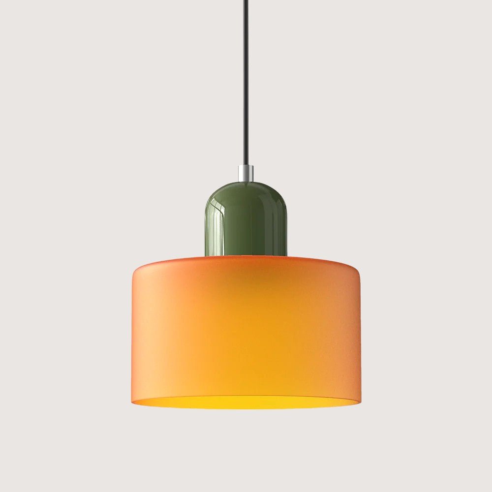 Moderne Glas-Pendelleuchte
