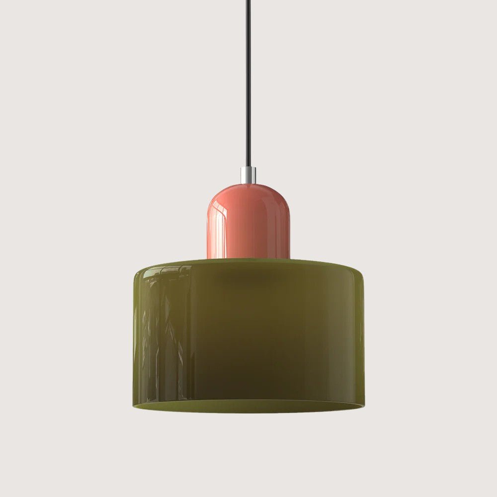 Moderne Glas-Pendelleuchte