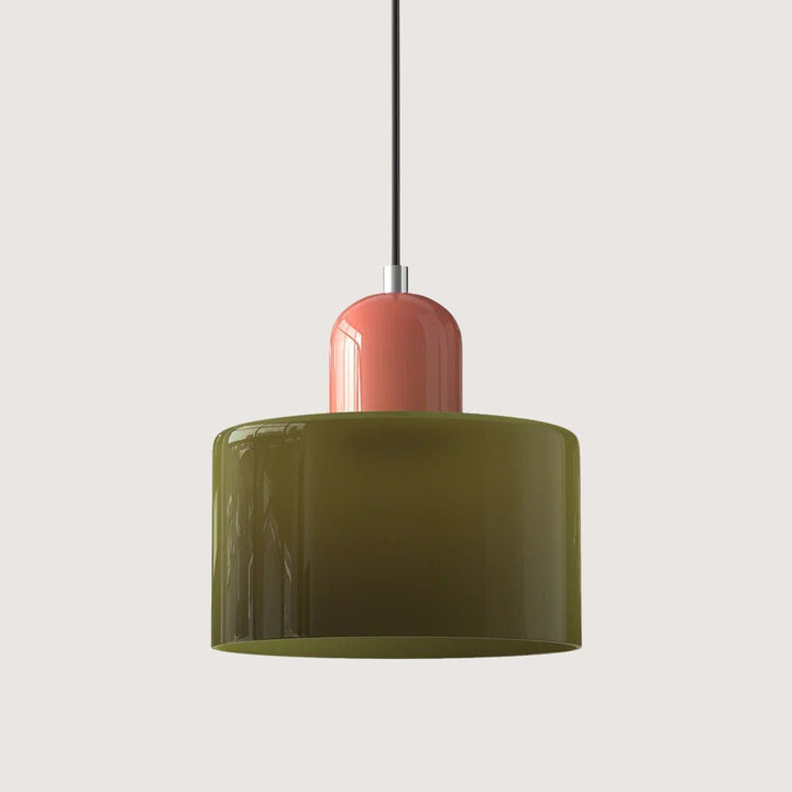 Moderne Glas-Pendelleuchte