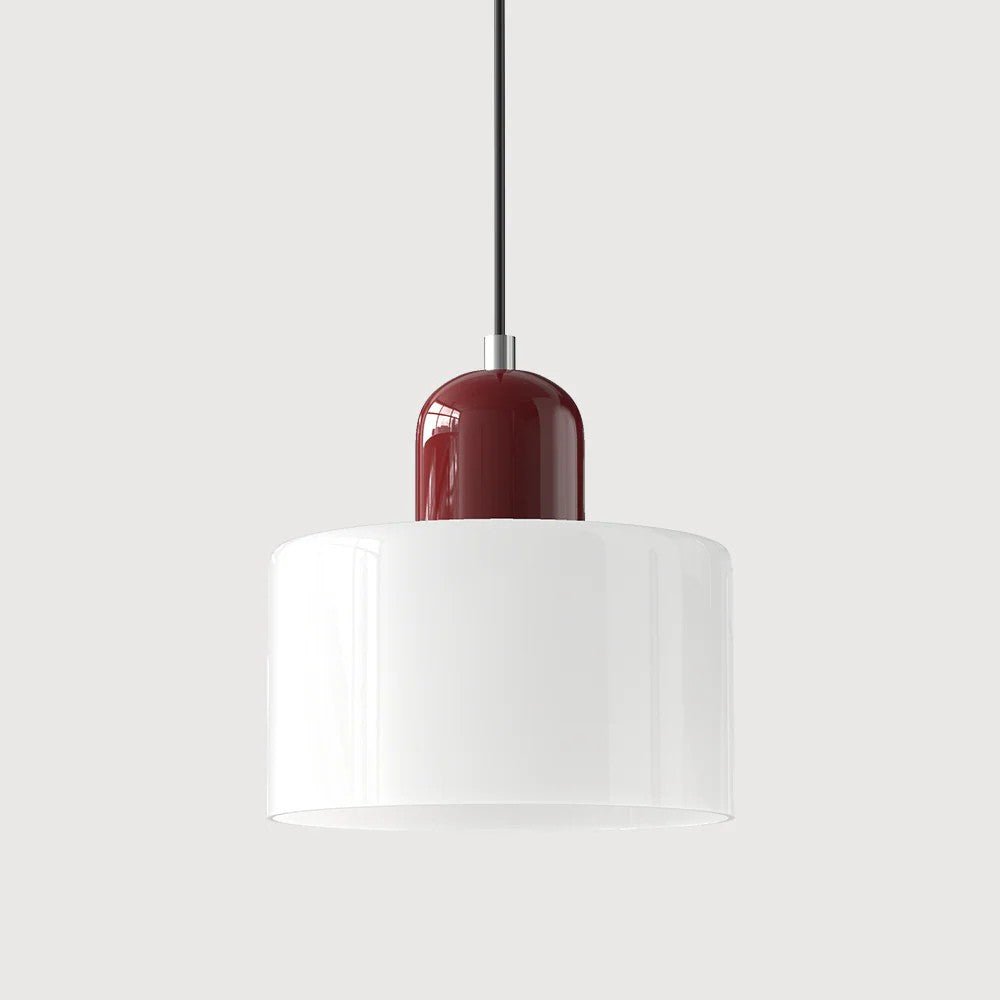 Moderne Glas-Pendelleuchte