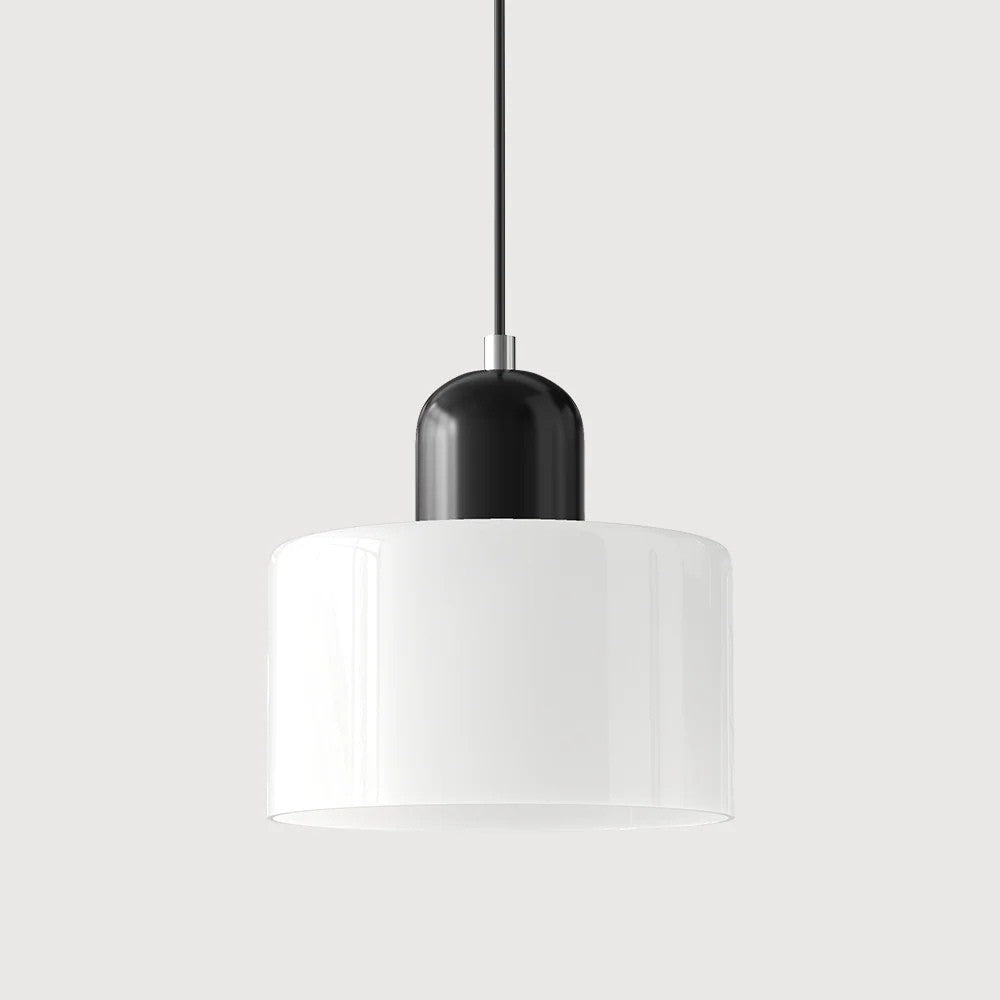 Moderne Glas-Pendelleuchte