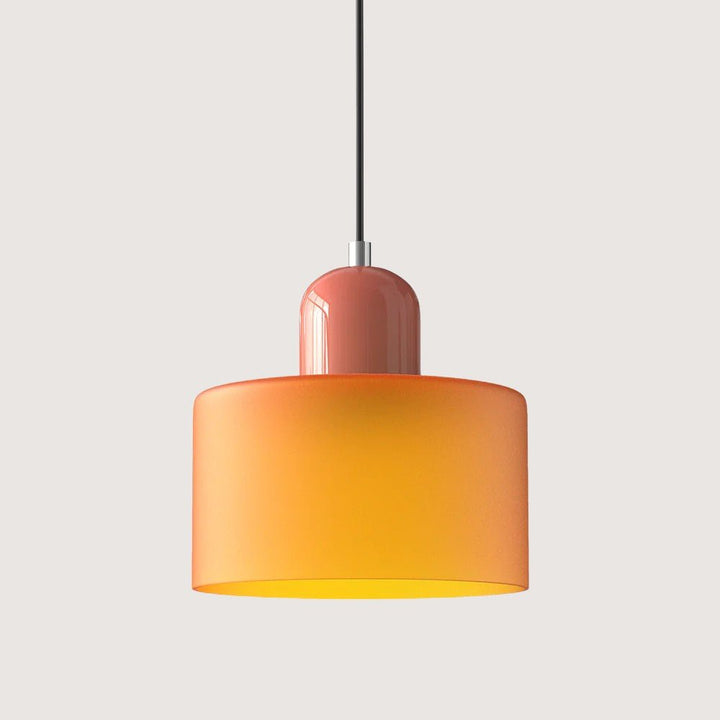 Moderne Glas-Pendelleuchte