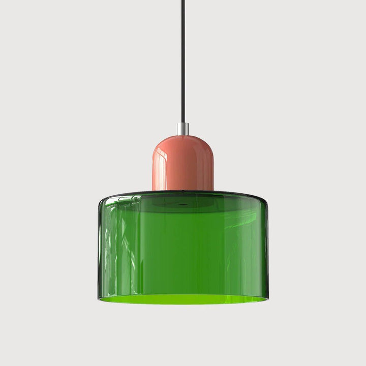 Moderne Glas-Pendelleuchte
