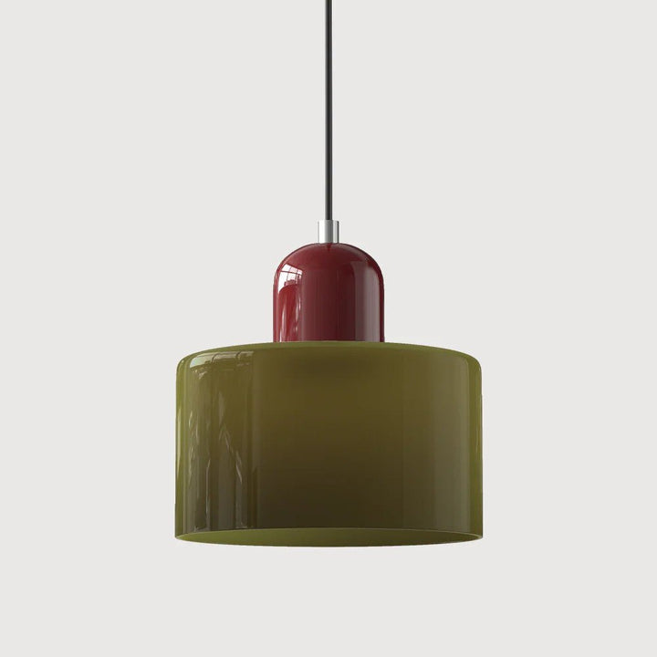 Moderne Glas-Pendelleuchte