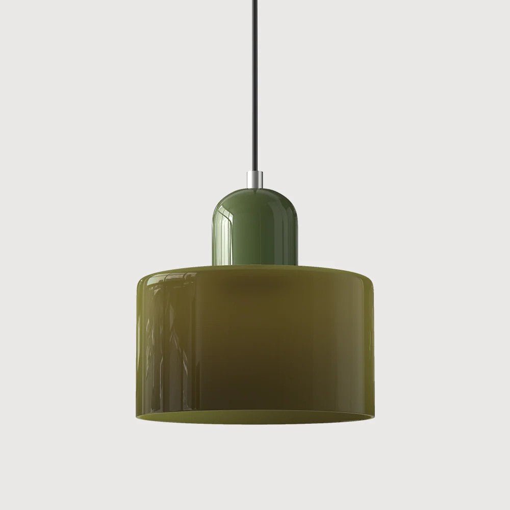 Moderne Glas-Pendelleuchte