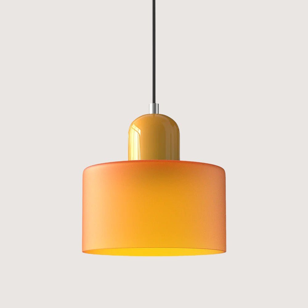 Moderne Glas-Pendelleuchte