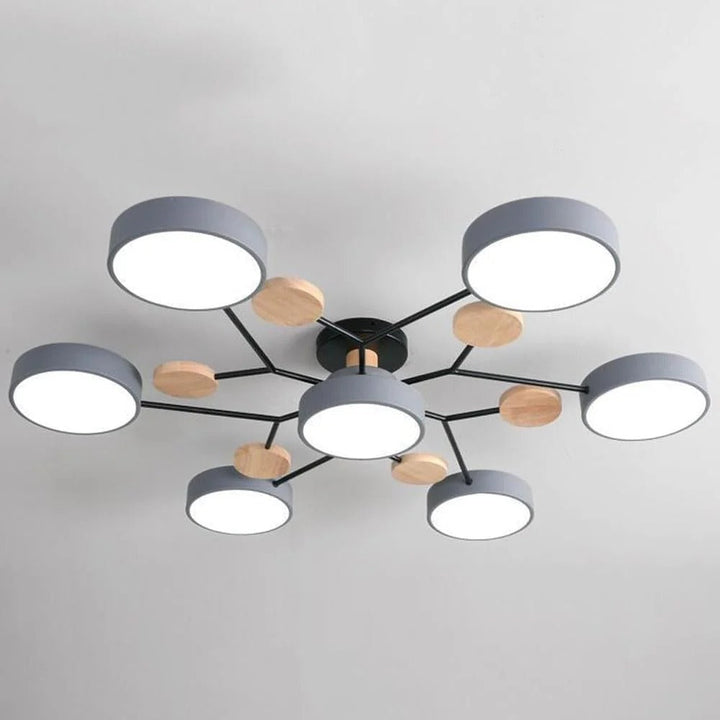 Moderner LED-Kronleuchter für das Wohnzimmer