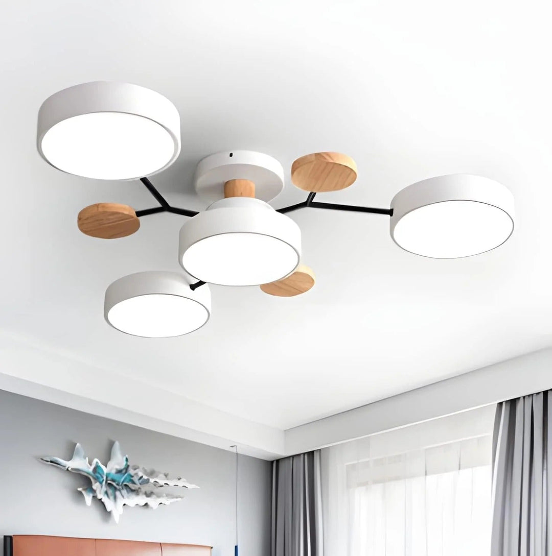 Moderner LED-Kronleuchter für das Wohnzimmer