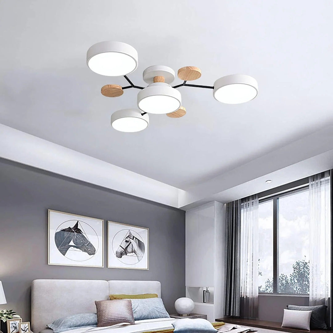 Moderner LED-Kronleuchter für das Wohnzimmer