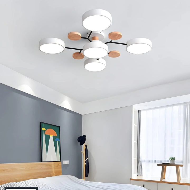 Moderner LED-Kronleuchter für das Wohnzimmer