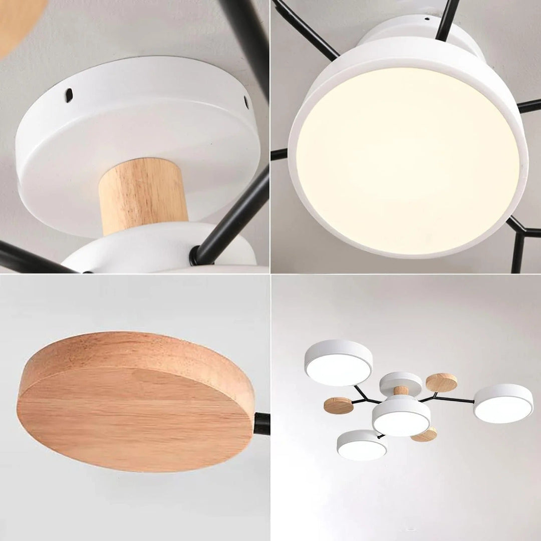 Moderner LED-Kronleuchter für das Wohnzimmer