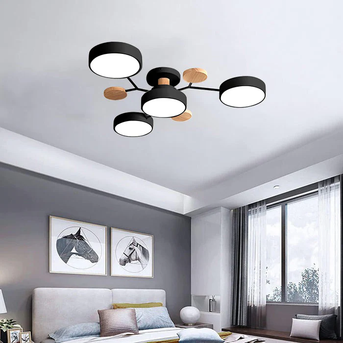 Moderner LED-Kronleuchter für das Wohnzimmer