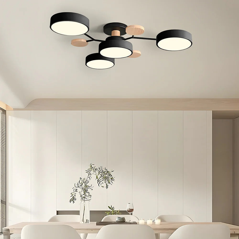 Moderner LED-Kronleuchter für das Wohnzimmer