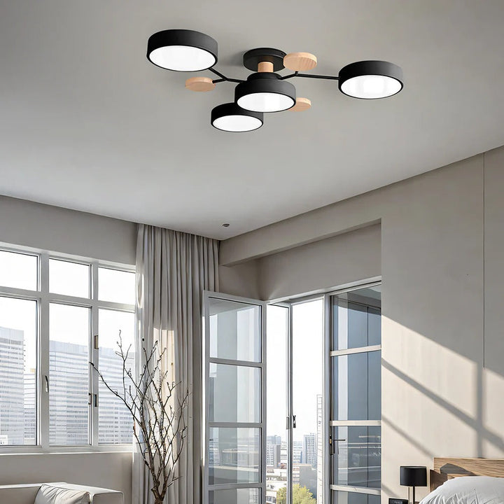 Moderner LED-Kronleuchter für das Wohnzimmer