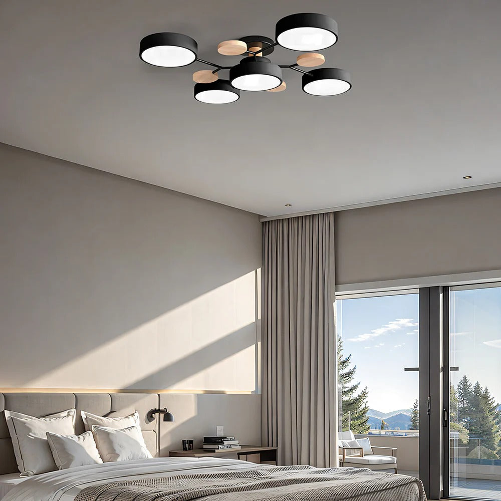 Moderner LED-Kronleuchter für das Wohnzimmer