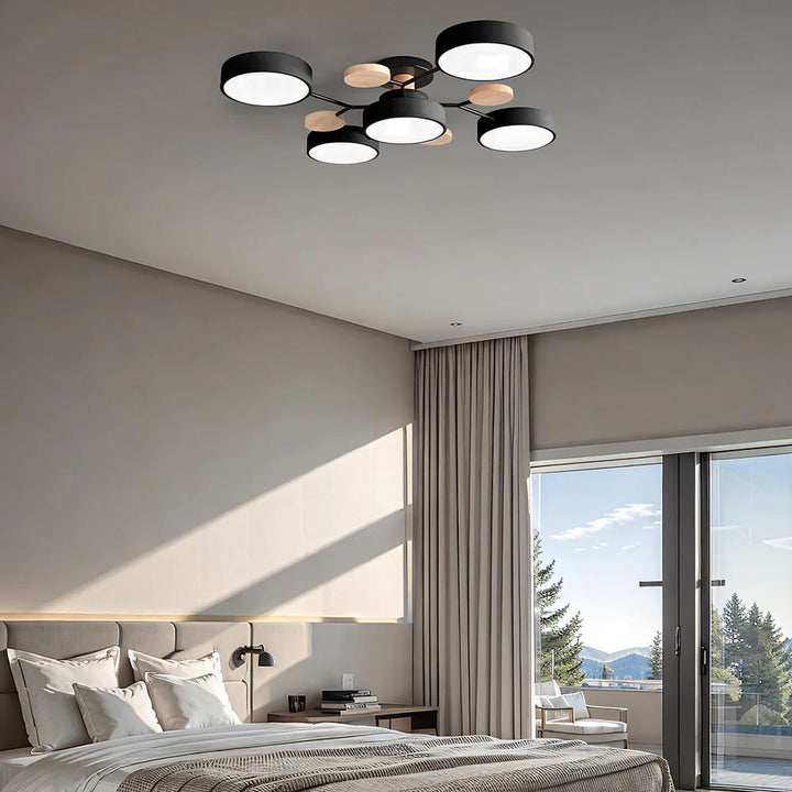Moderner LED-Kronleuchter für das Wohnzimmer