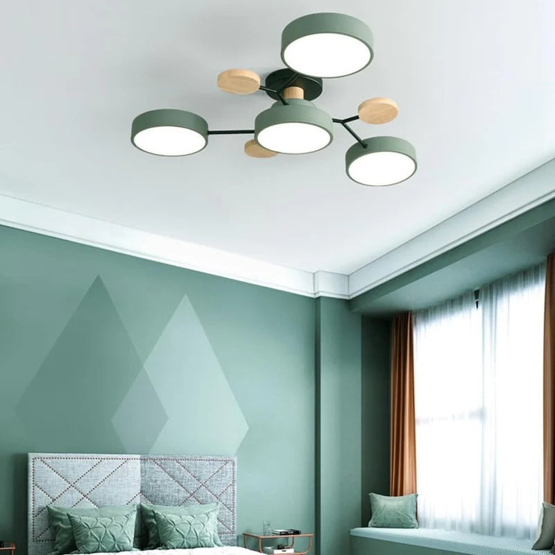 Moderner LED-Kronleuchter für das Wohnzimmer