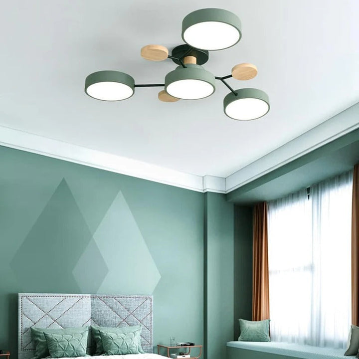 Moderner LED-Kronleuchter für das Wohnzimmer
