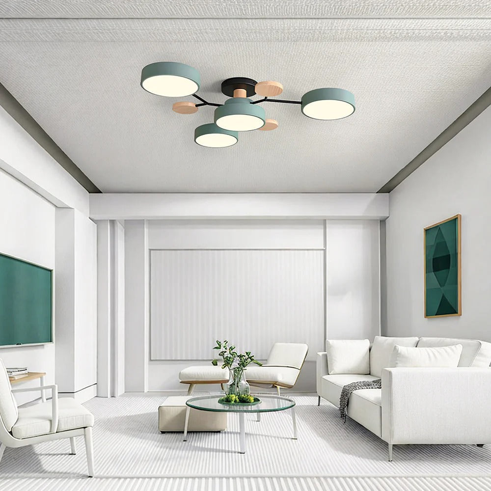 Moderner LED-Kronleuchter für das Wohnzimmer