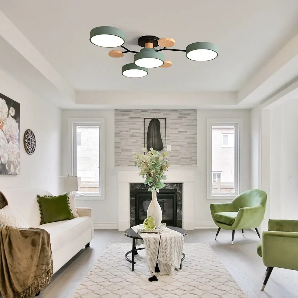 Moderner LED-Kronleuchter für das Wohnzimmer