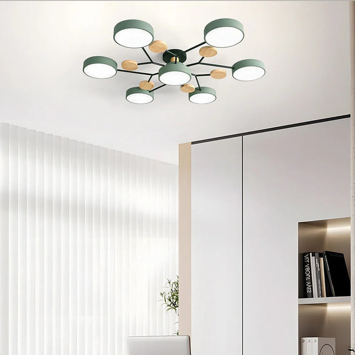Moderner LED-Kronleuchter für das Wohnzimmer