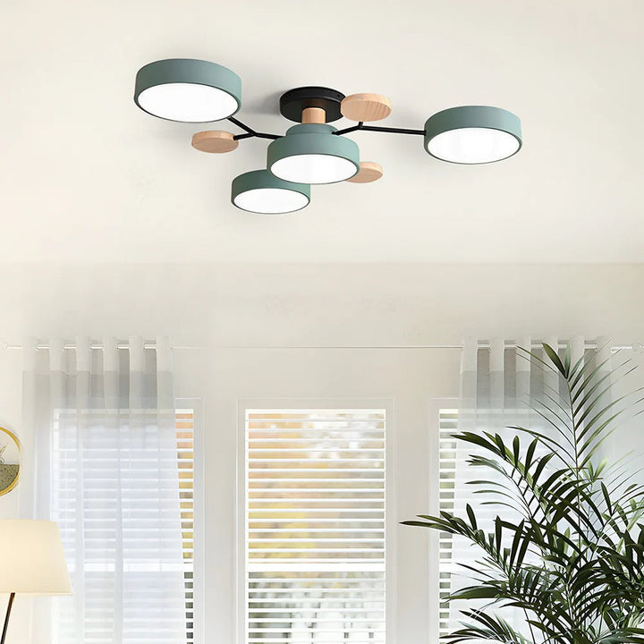 Moderner LED-Kronleuchter für das Wohnzimmer