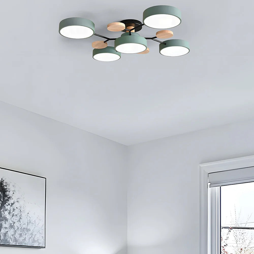 Moderner LED-Kronleuchter für das Wohnzimmer