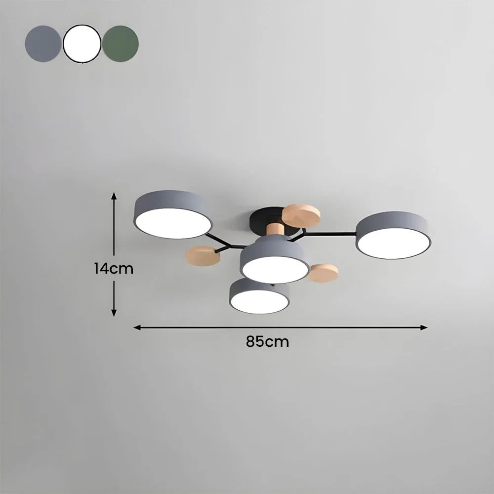 Moderner LED-Kronleuchter für das Wohnzimmer