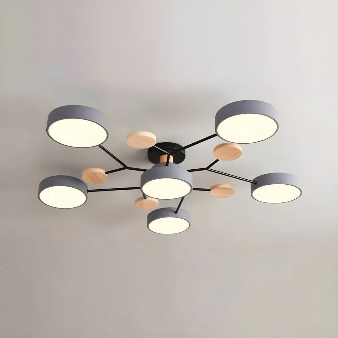 Moderner LED-Kronleuchter für das Wohnzimmer