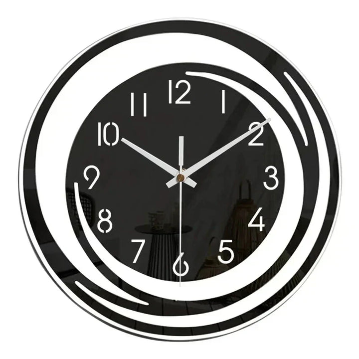 Moderne Runde Design-Wanduhr - Elegante Innendekoration