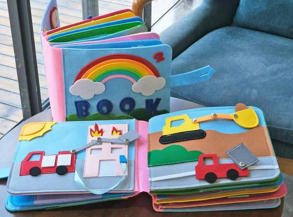 Montessori-Abenteuerbuch - Filzgeschichten