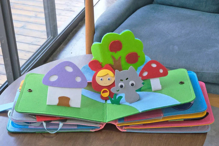 Montessori-Abenteuerbuch - Filzgeschichten