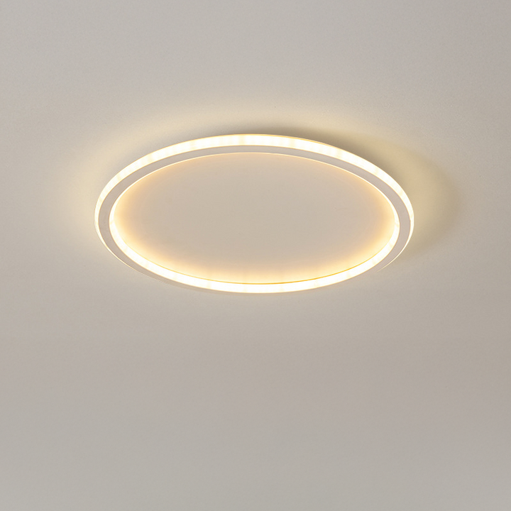 Skandinavische runde Deckenleuchte mit LED-Schein