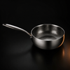 Handgehämmerte Sauté-Pfanne aus Titan, PFAS-frei