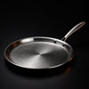 Handgehämmerte Titan-Crêpe-Pfanne, PFAS-frei