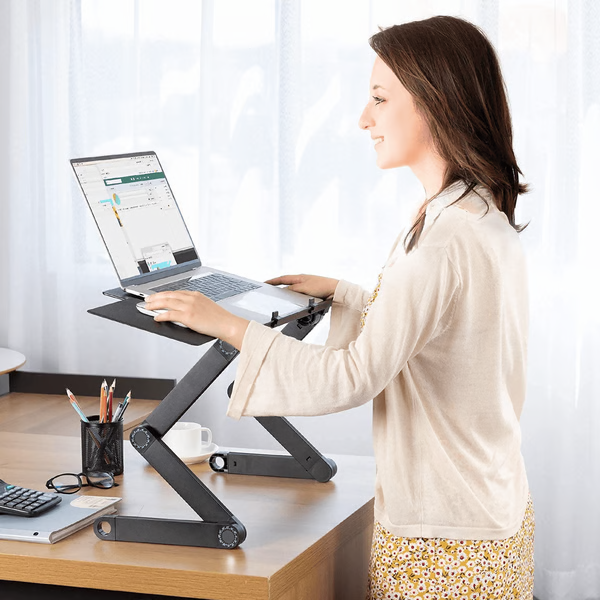 Ergonomischer 360°-Laptop-Ständer – FlexStand