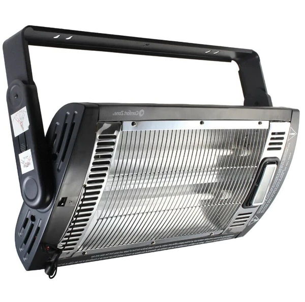 Infrarot-Terrassenheizstrahler 1500 W zur Wandmontage