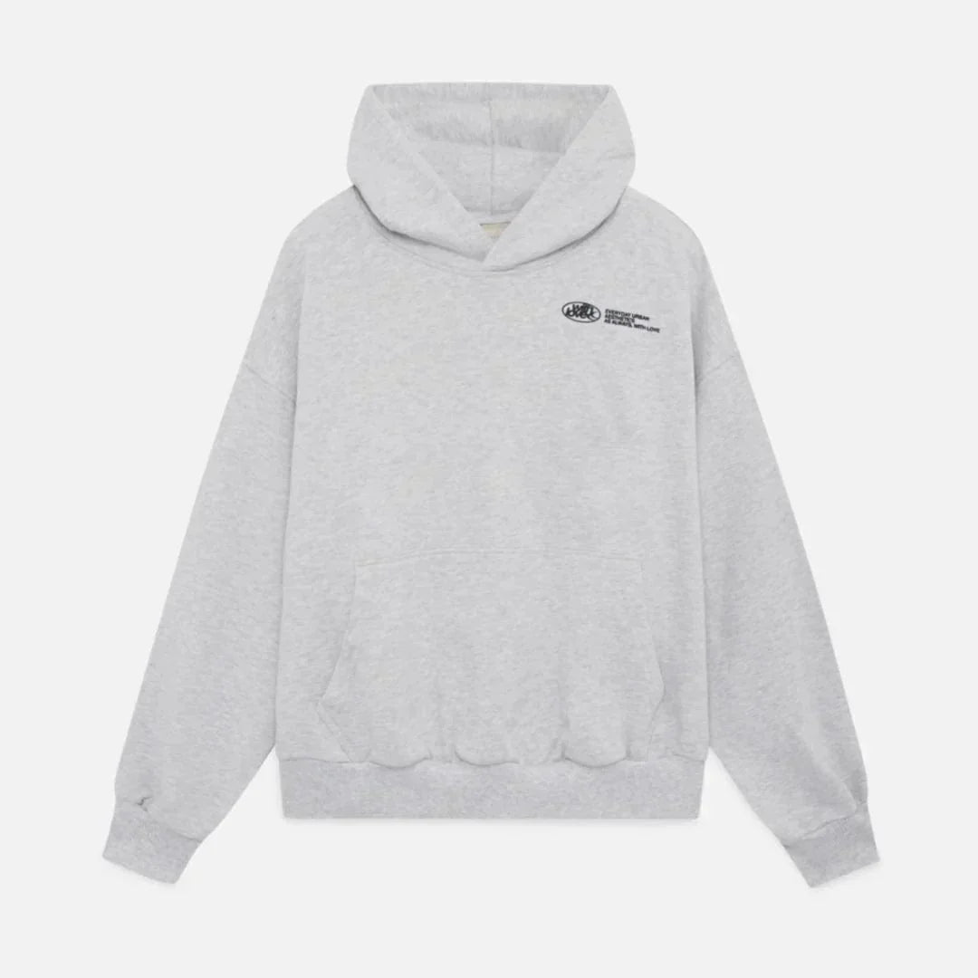 Warmer Herbst-Hoodie mit Rückenprint – Love