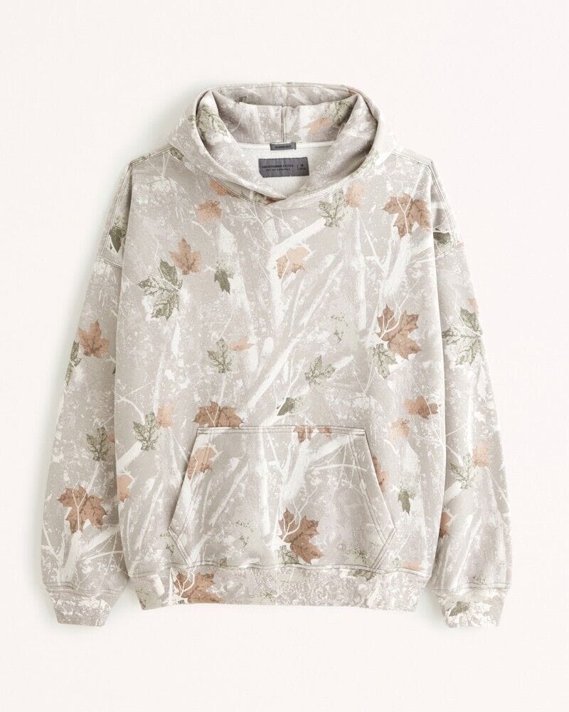 Warmer Herbst-Hoodie mit Rückenprint – Love