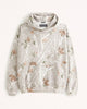 Warmer Herbst-Hoodie mit Rückenprint – Love