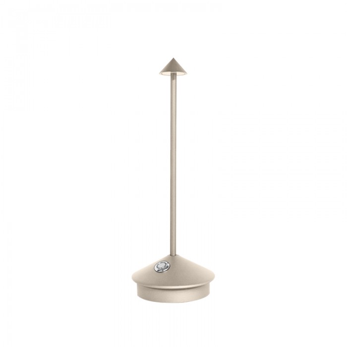 Moderne, Schlanke, Kabellose LED-Tischlampe
