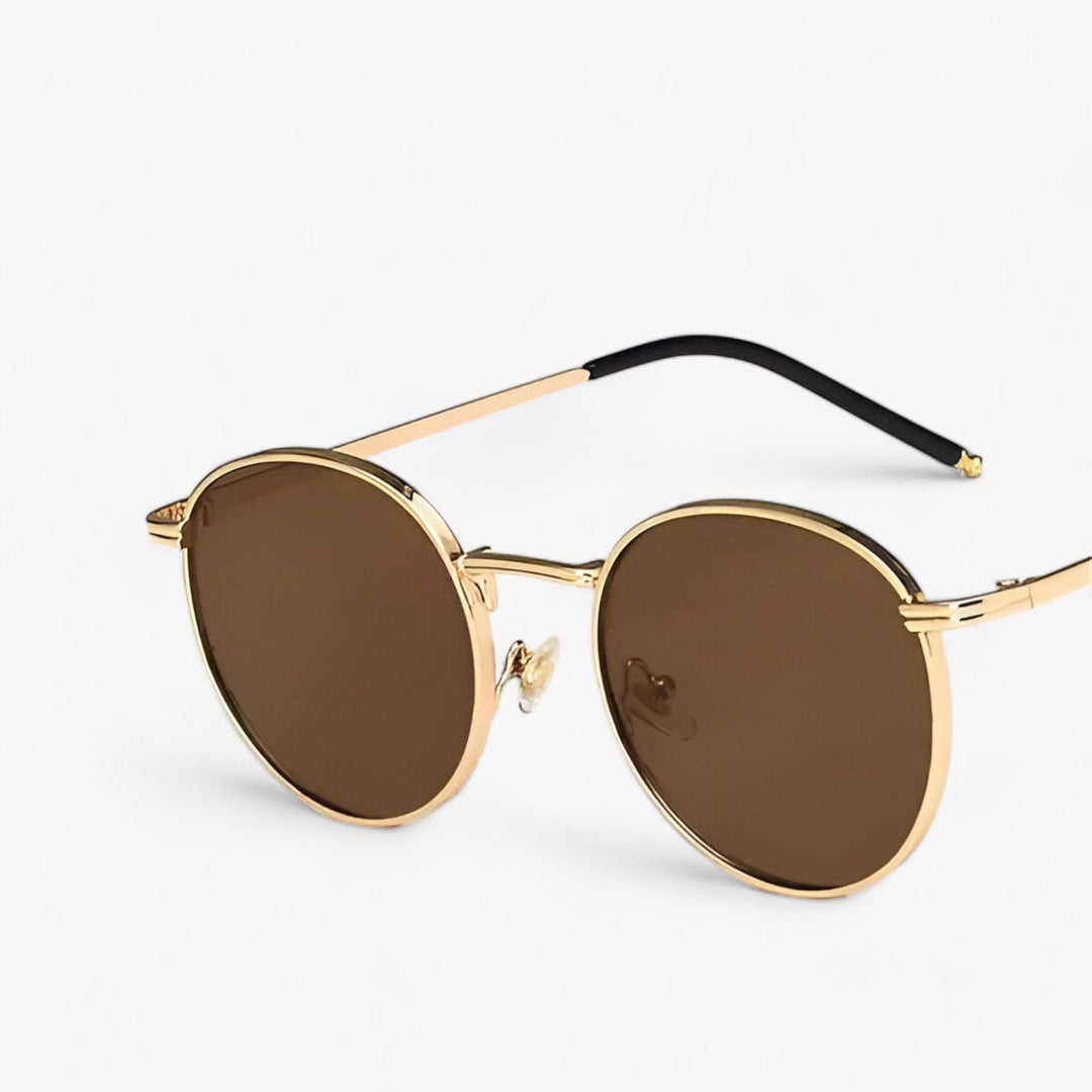 Unisex-Design-Sonnenbrille mit Runden Gläsern – Nova