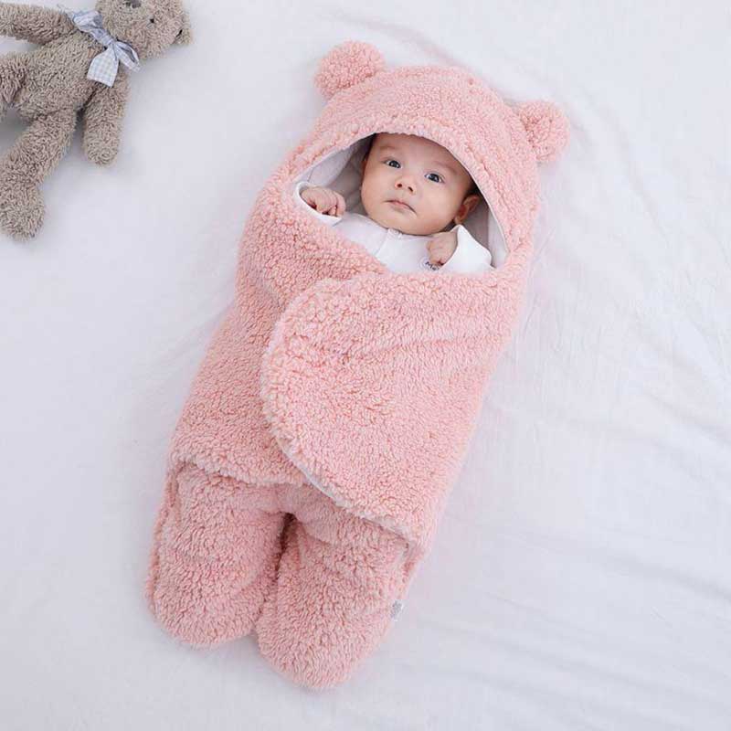 Weicher Baby-Wickelschlafsack - CosyCub