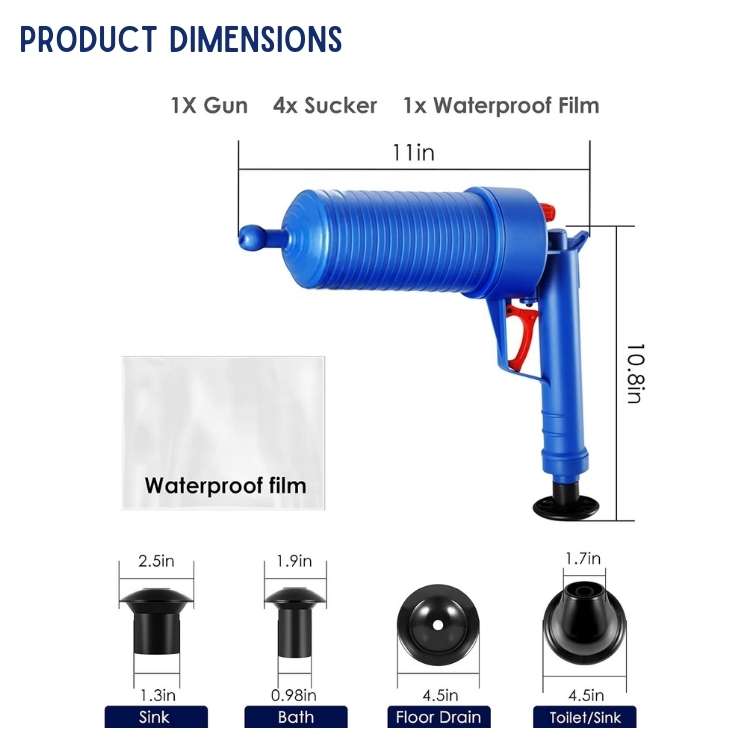 PowerBlast Hochdruck-Abflussreiniger