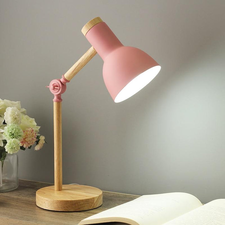 Skandinavische Holz-Tischlampe - LumiNord