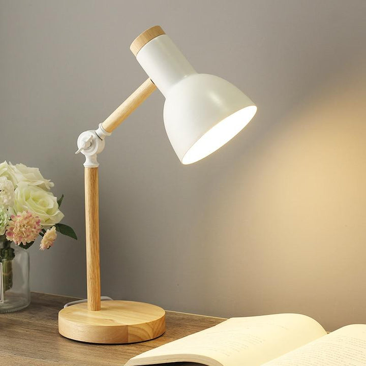 Skandinavische Holz-Tischlampe - LumiNord