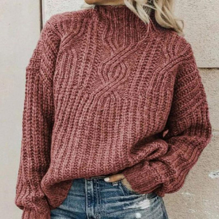 Eleganter Strickpullover für Damen