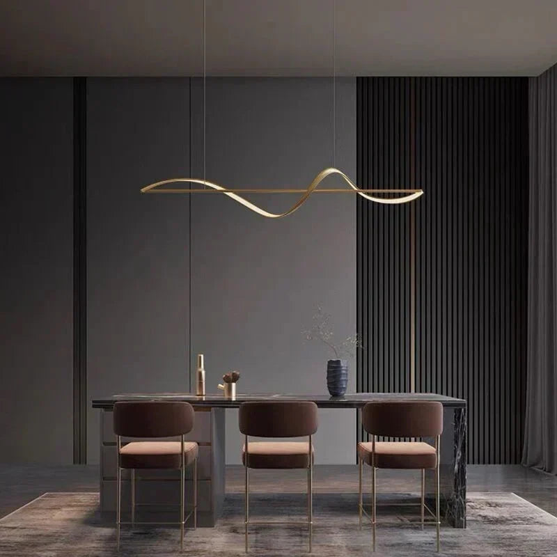 Pendelleuchte „Fala" – Moderne LED-Lampe für Tisch oder Kücheninsel