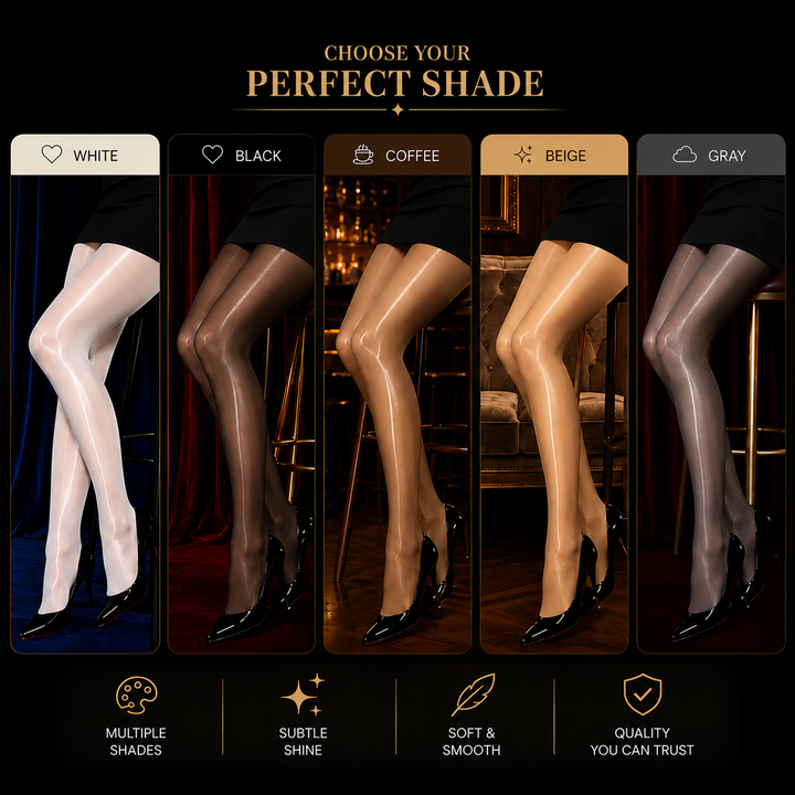Figurformende Gloss-Leggings – elegant, mit schimmerndem Glanz für strahlende Beine.